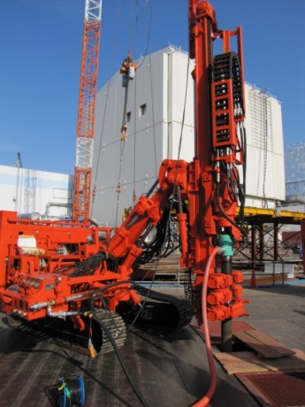 Fukushima Daiichi ice wall drilling - 460 (Tepco)